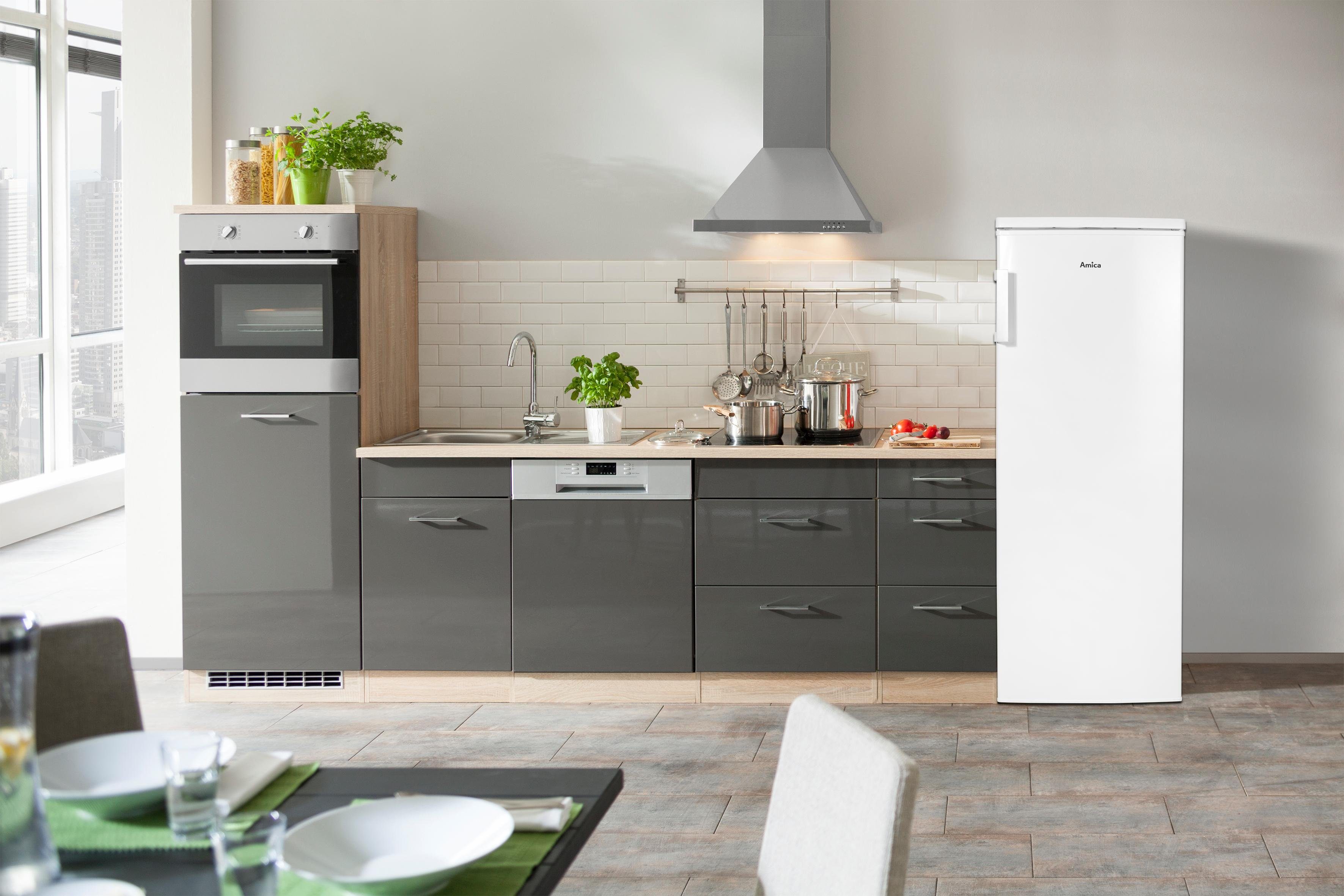 Amica Gefrierschrank GS 15470 W, 143,0 cm hoch, 54,2 cm breit