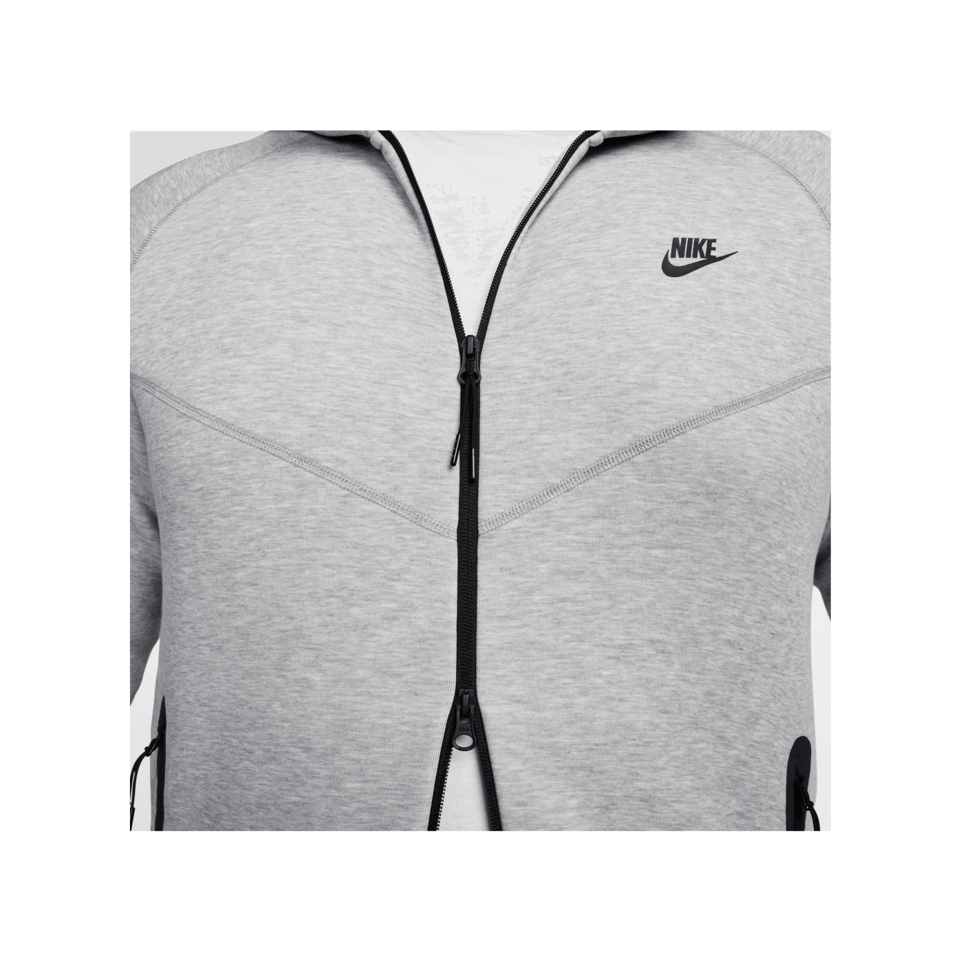 Nike Tech Windrunner Jacke Grau Schwarz F063