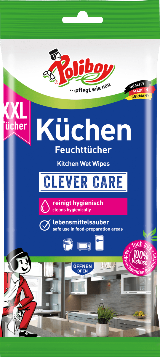 Küchenreiniger Feuchttücher, 24 St