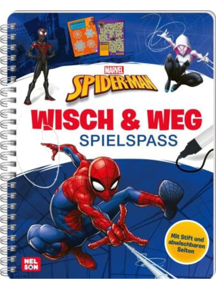 Nelson Buch - Marvel: Spider-Man Wisch & Weg - Spielspaß günstig kaufen onesize