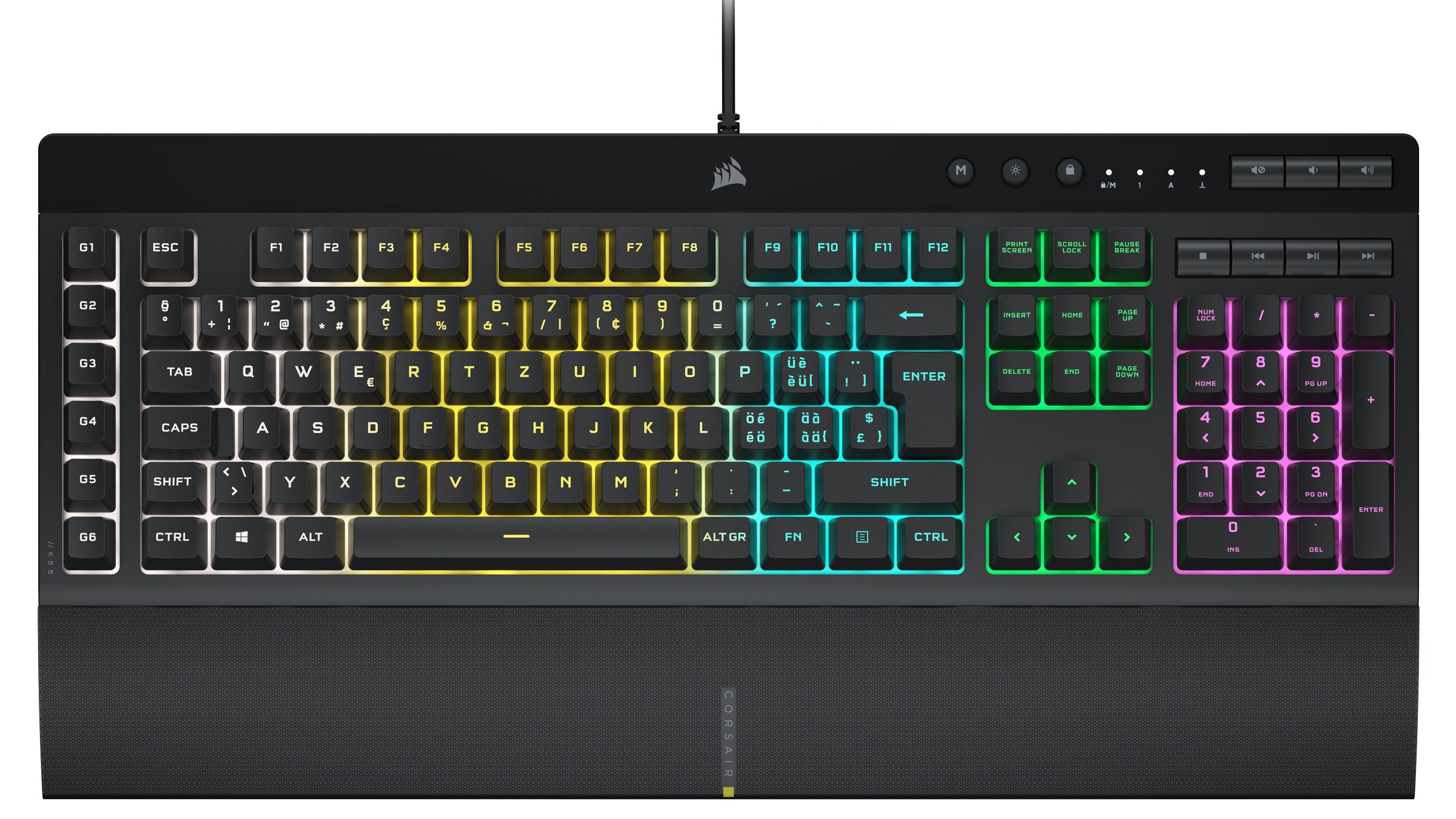 Corsair Bundle Harpoon RGB PRO Gaming-Maus + K55 RGB PRO Gaming-Tastatur