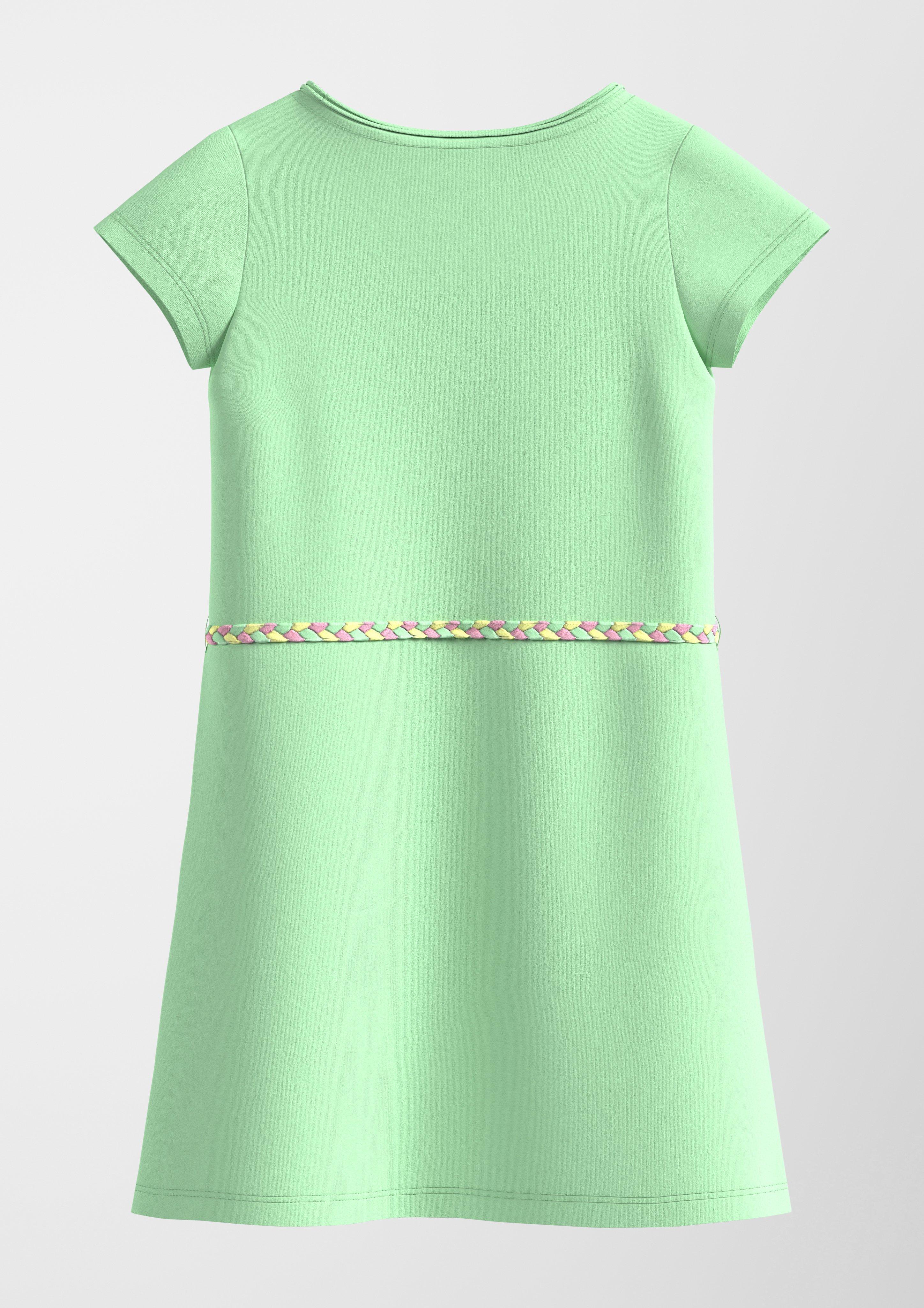 Kurzes Kleid mit Glitzer-Artwork  2131435-7300