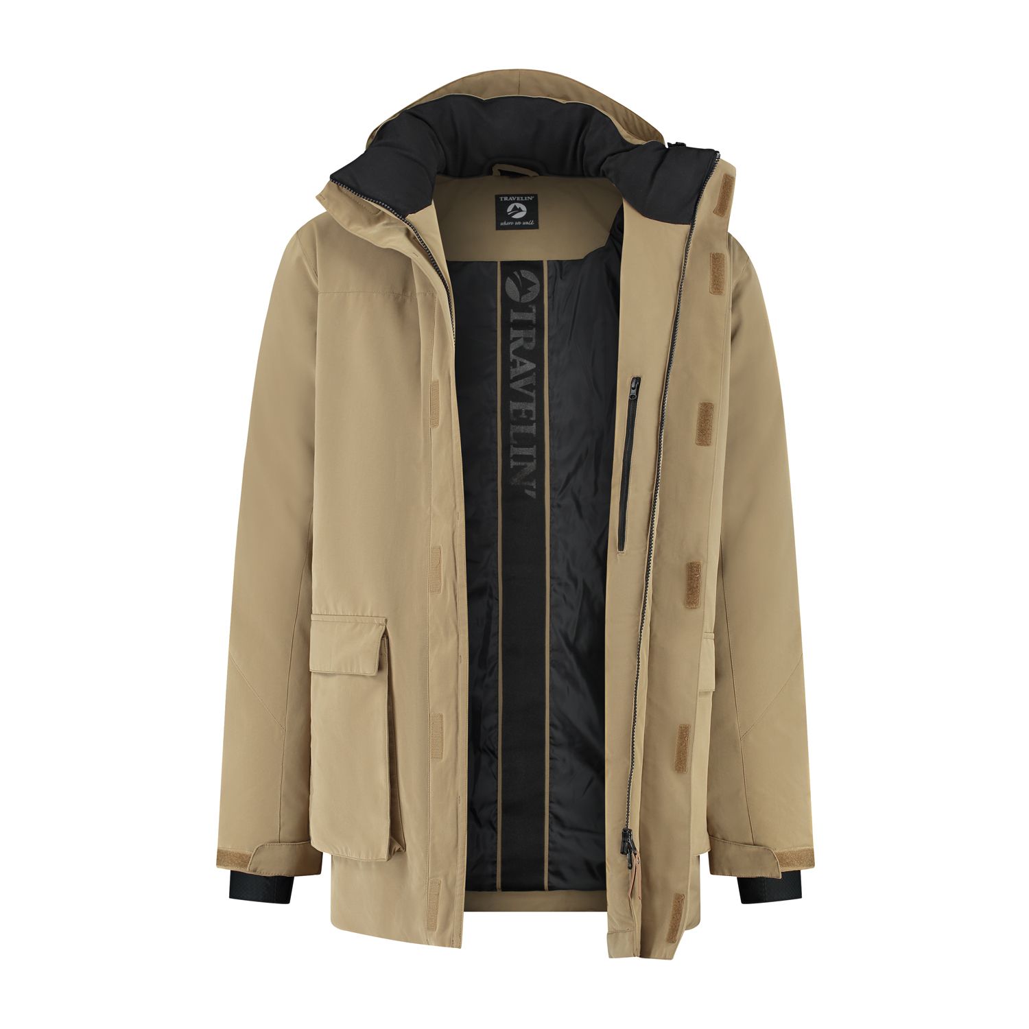 Travelin' Rasmus Khaki Herren Jacke