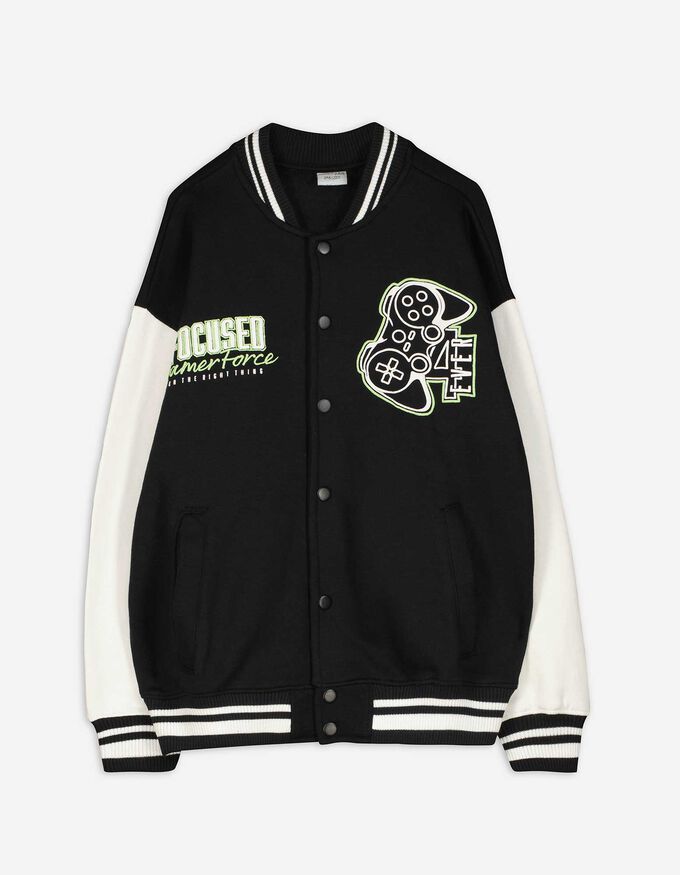 Collegejacke - Rückenprint
