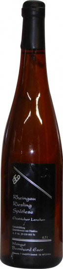 1973 Oestricher Lenchen Spätlese lieblich 0,7 L - Weingut Bernhard Eser