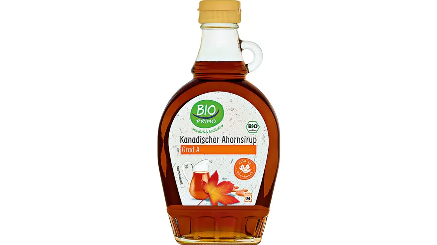 BIO PRIMO Bio Ahornsirup Grad A 250 ml