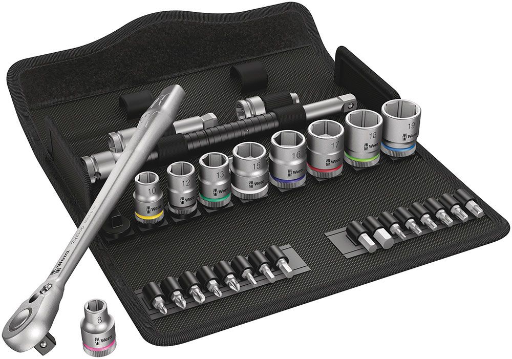 Wera 8100 SB 8 Zyklop Metal-Knarrensatz (3/8