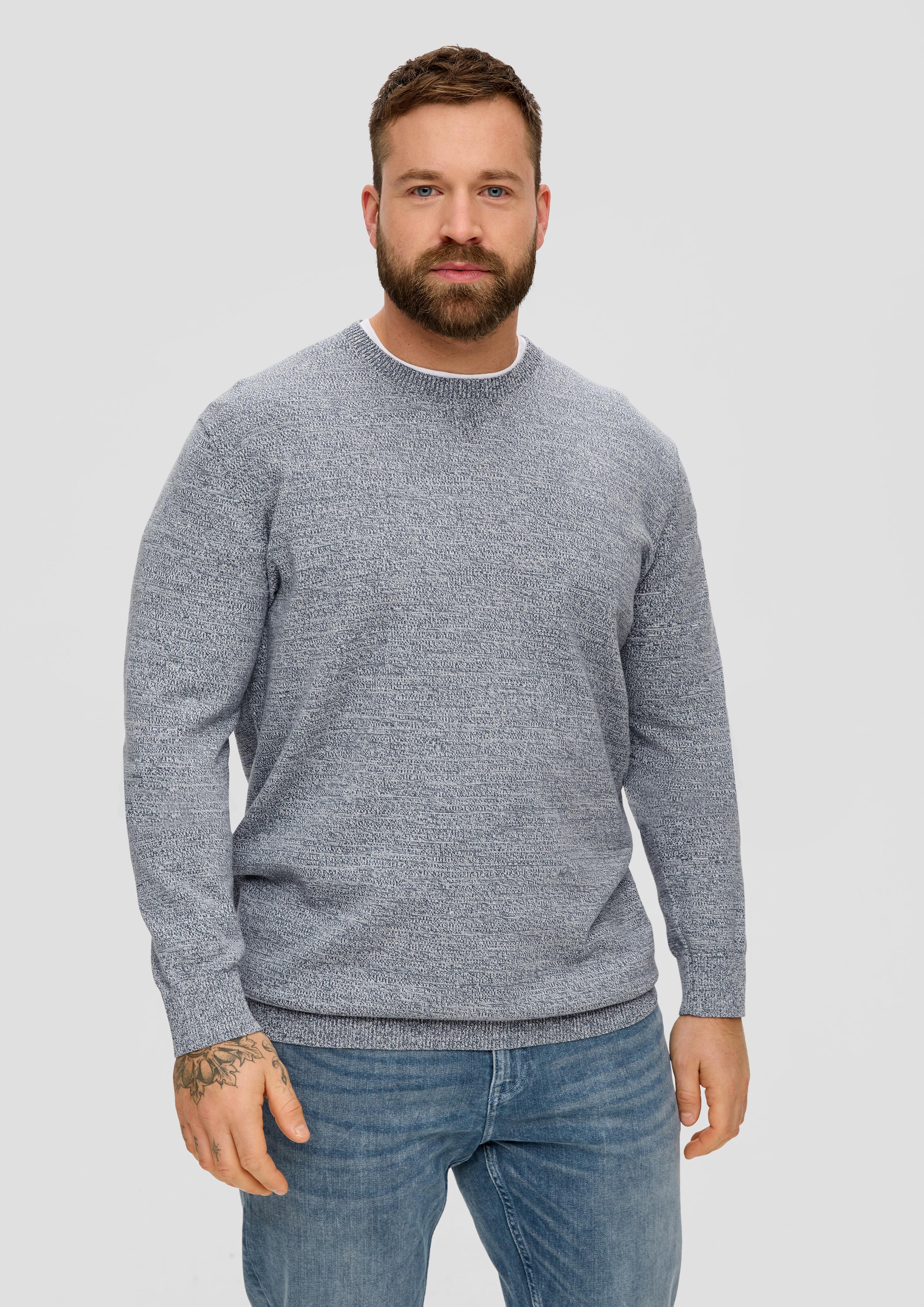 Strickpullover aus Effektgarn  2143366-57X1