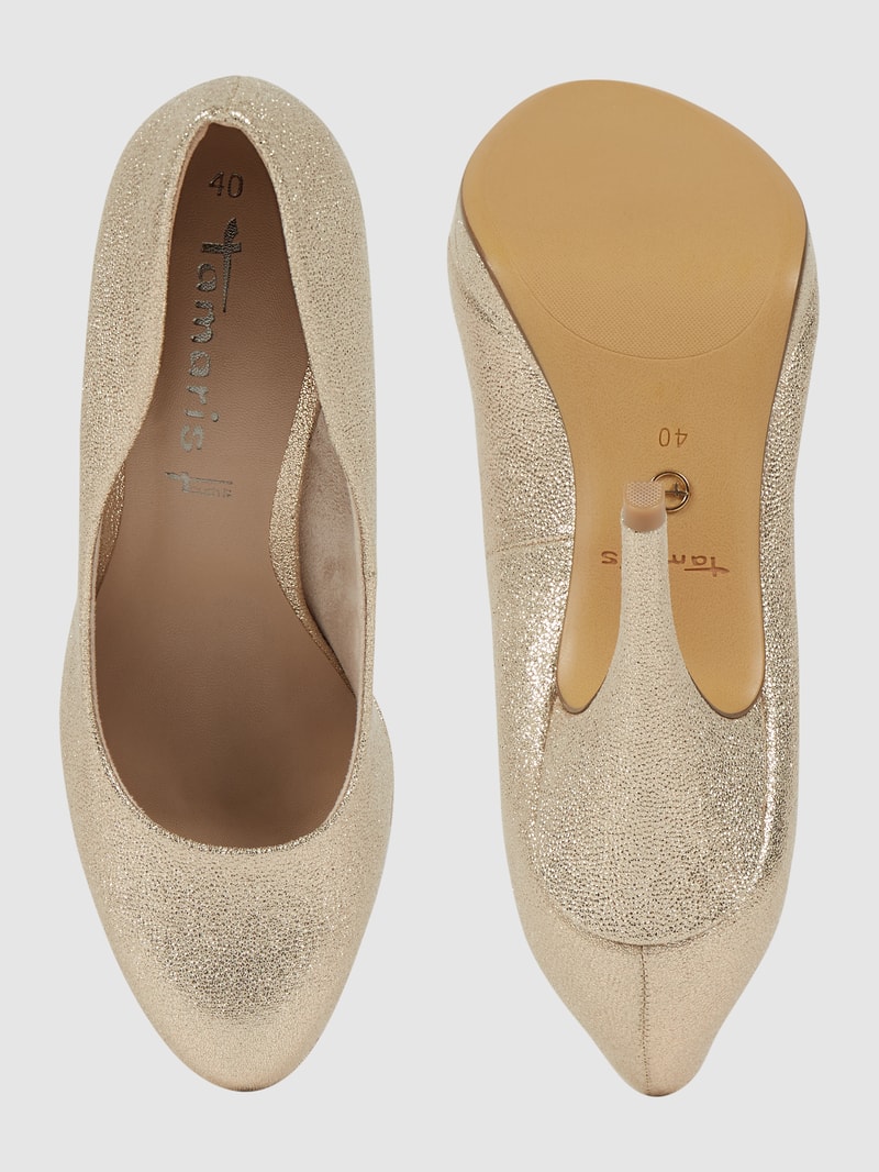 High Heels mit TOUCH it-Fußbett in gold