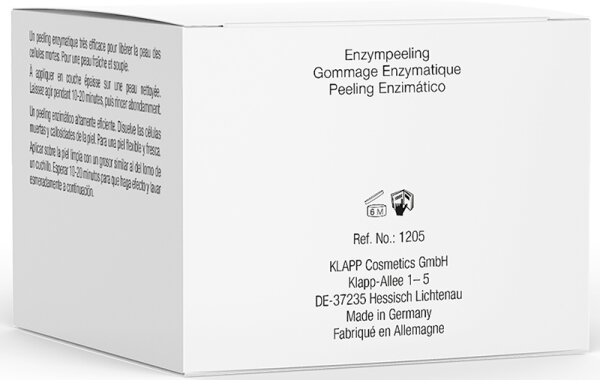 KLAPP Skin Care Science Clean & Active Enzyme Peeling Gesichtspeeling