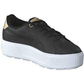 PUMA Karmen Distressed Sneaker in schwarz