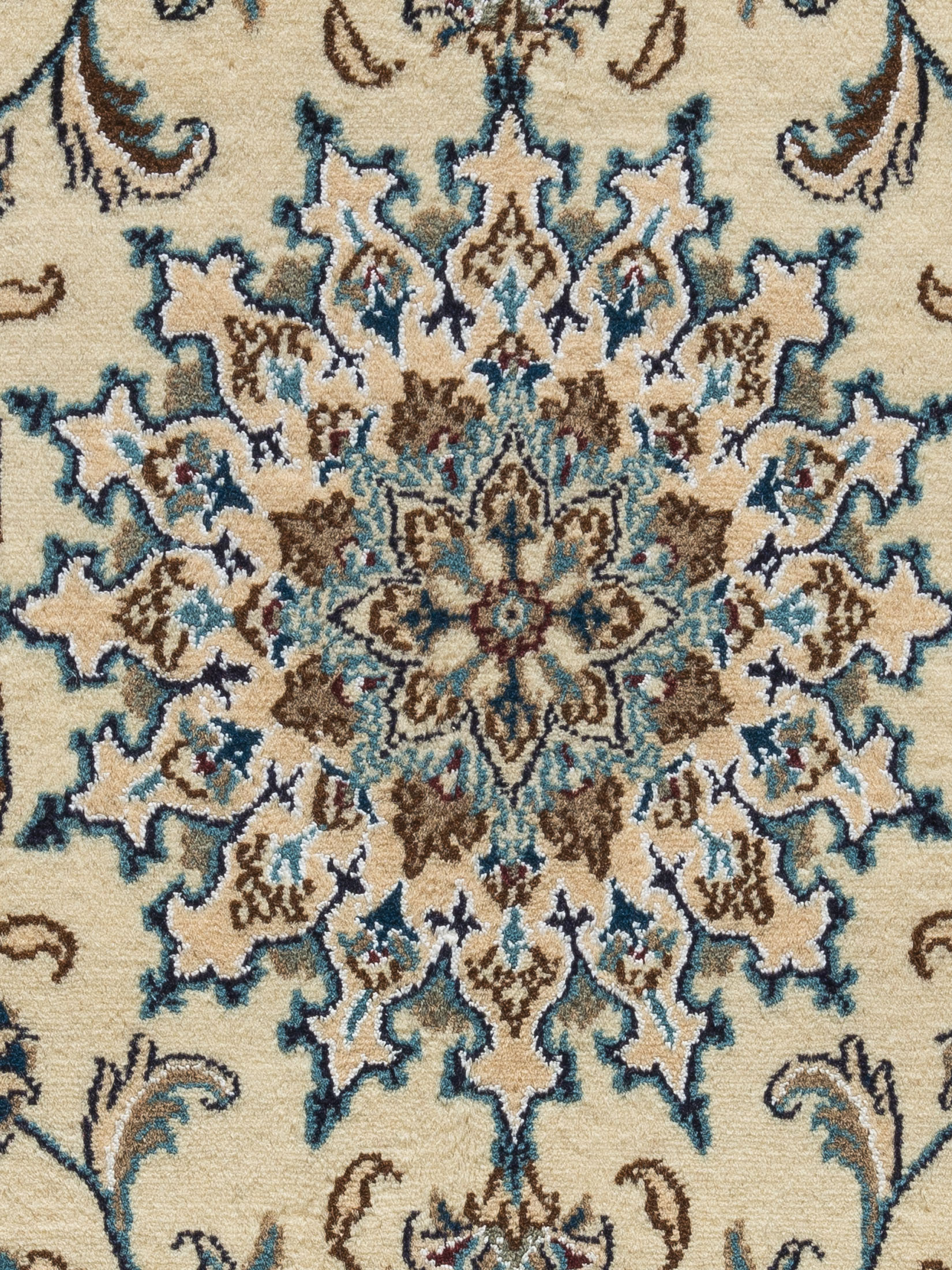 Kaschmar Nain 12 Lah ca. 120 x 212 cm, Unikat / Einzelstück