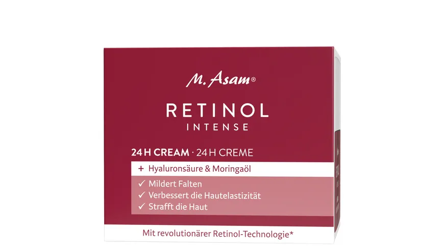M. Asam® RETINOL INTENSE 24H Creme 50 ml