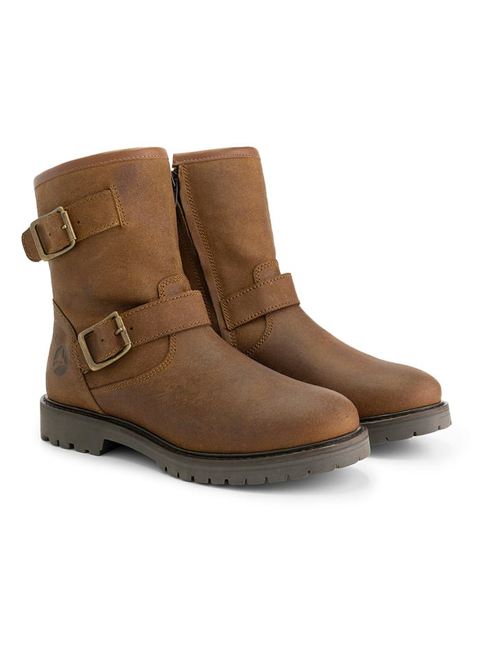 TRAVELIN' Leder-Boots 