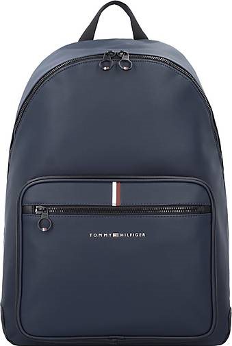 TOMMY HILFIGER TH Essential Pique Rucksack 46 cm Laptopfach