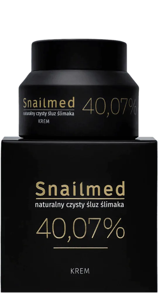 „Snailmed“ senėjimą stabdantis veido kremas „Juodasis perlas“ su sraigių gleivėmis