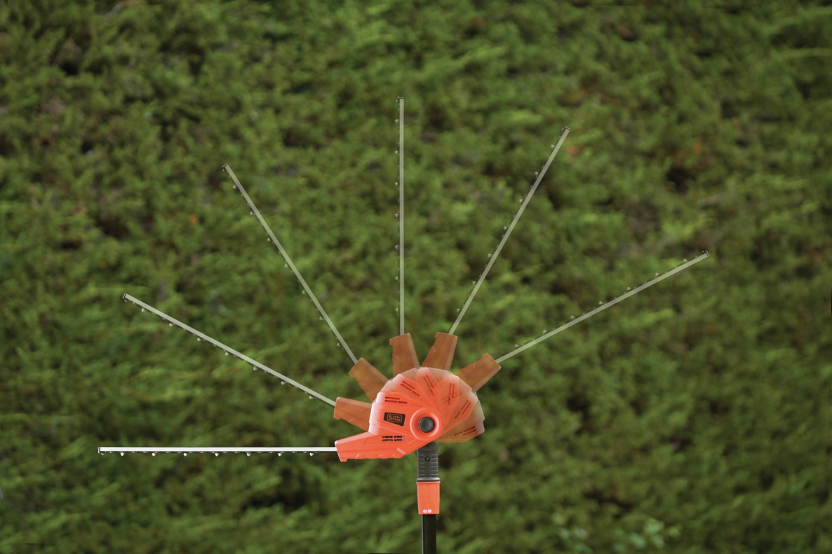 Nůžky na živý plot Black & Decker PH5551-QS s teleskopickou rukojetí 550 W 51 cm
