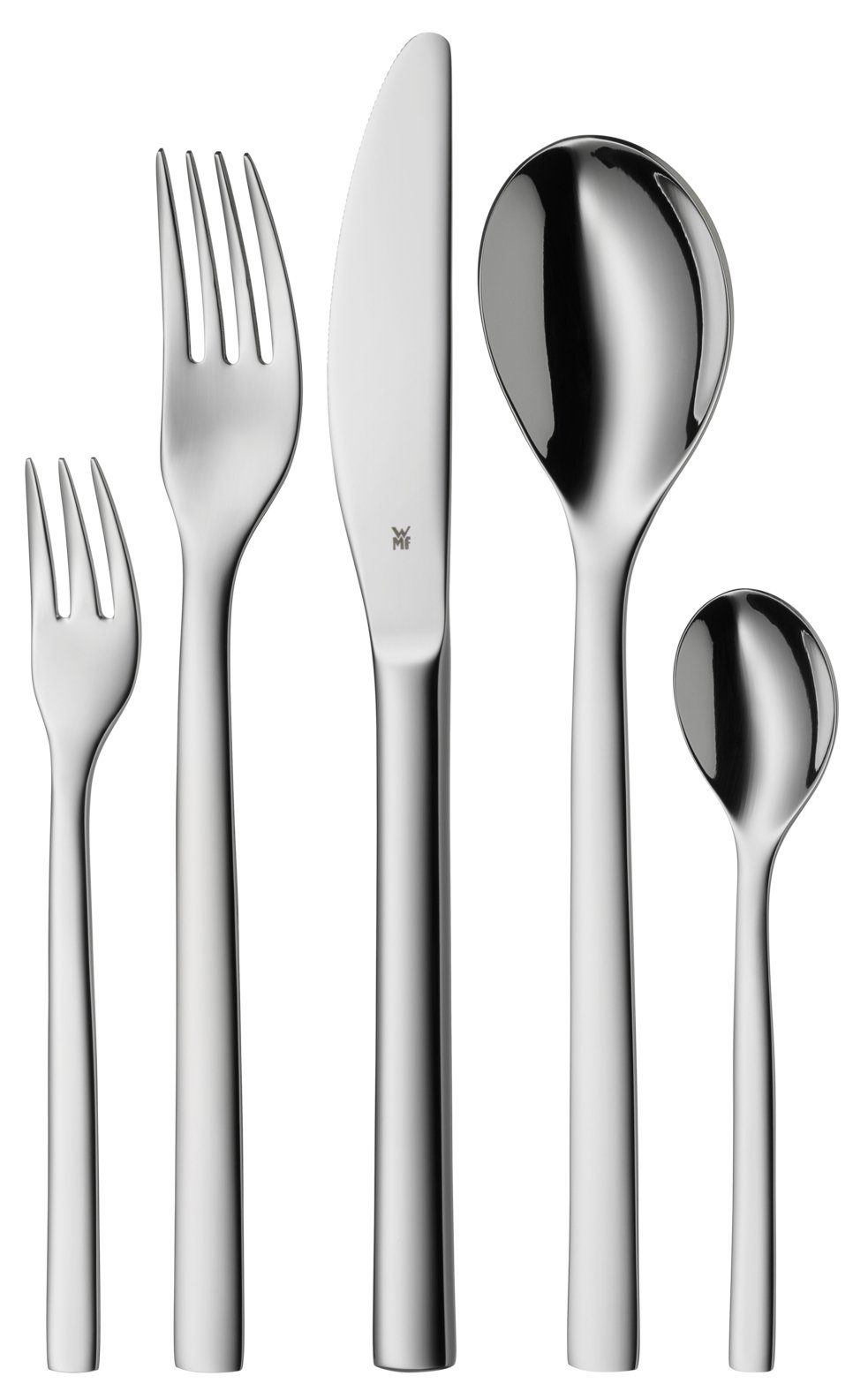 WMF Besteck-Set Atria, Mit soliden Monobloc Tafelmessern