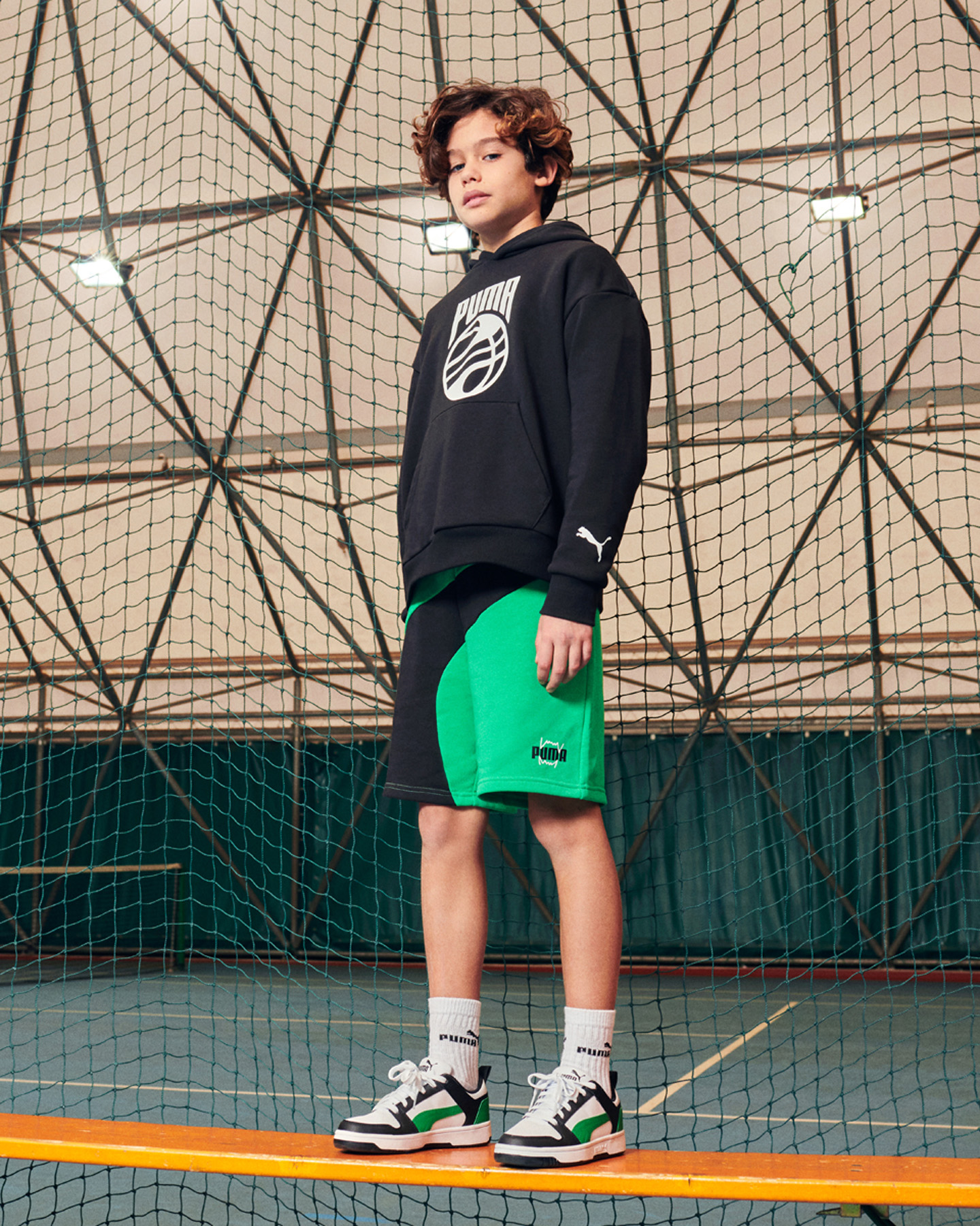 Spodenki Puma Bball Over Jr 622362-01