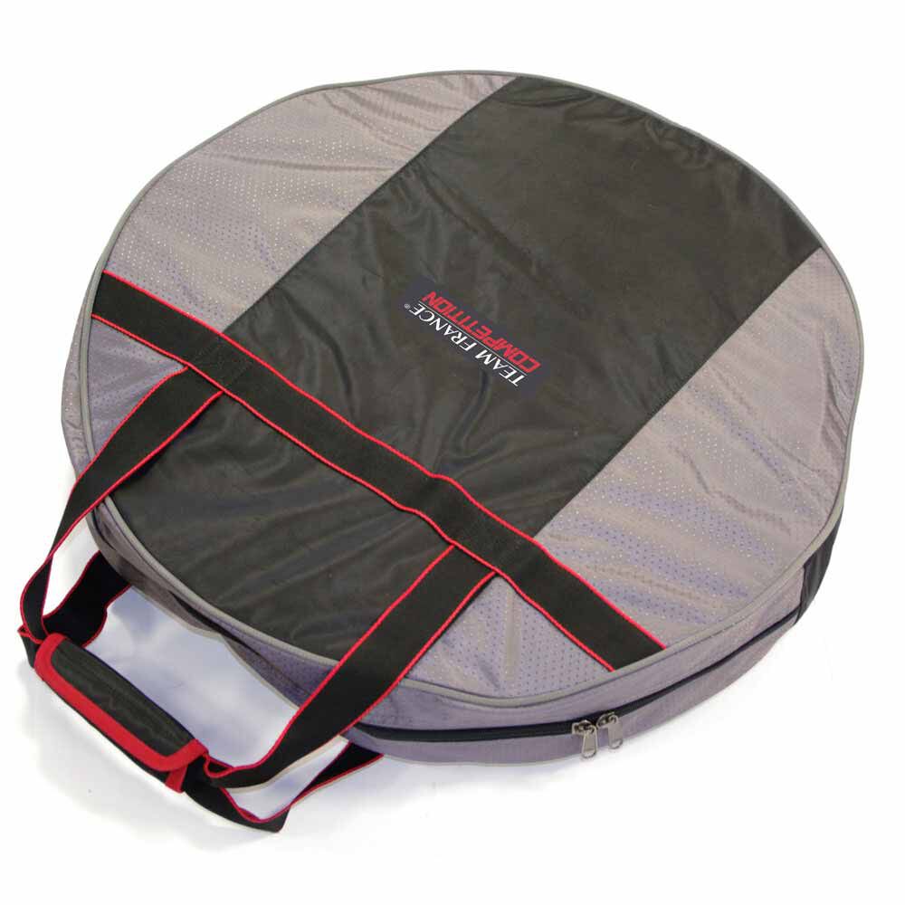Plasă rotundă neagră 3,0 m + geantă Team Luxe