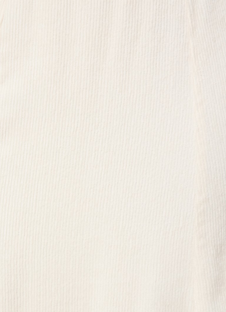 Fustă midi din corduroi Claudine de la Gerard Darel cu talie elastică