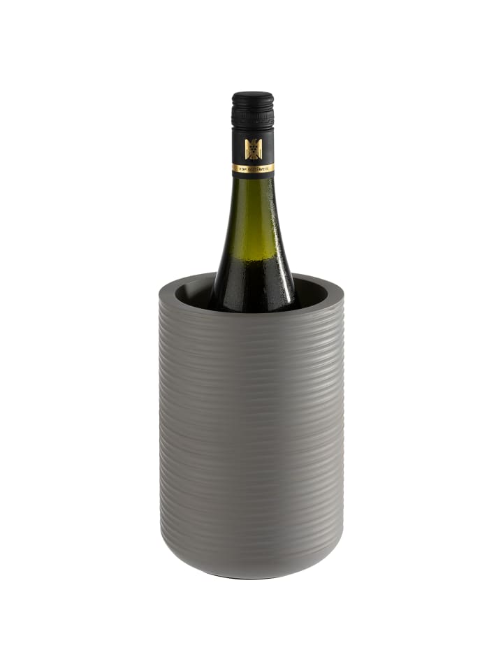 APS Flaschenkühler ELEMENT in Grau - Ø 13 cm, H: 19,5 cm           günstig kaufen onesize