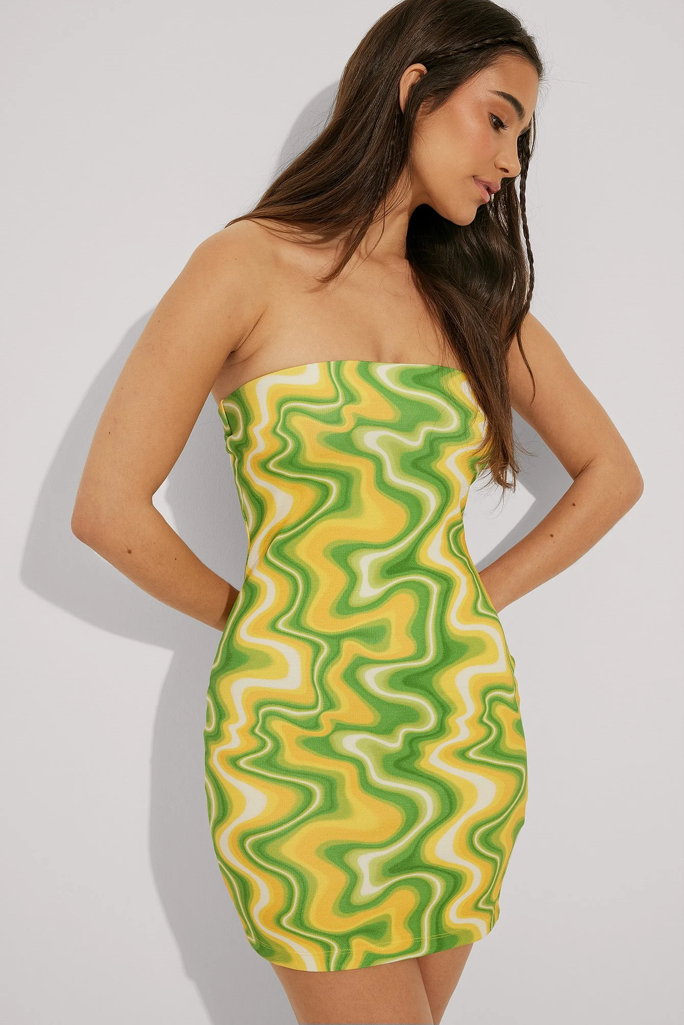 Bandeau-Minikleid