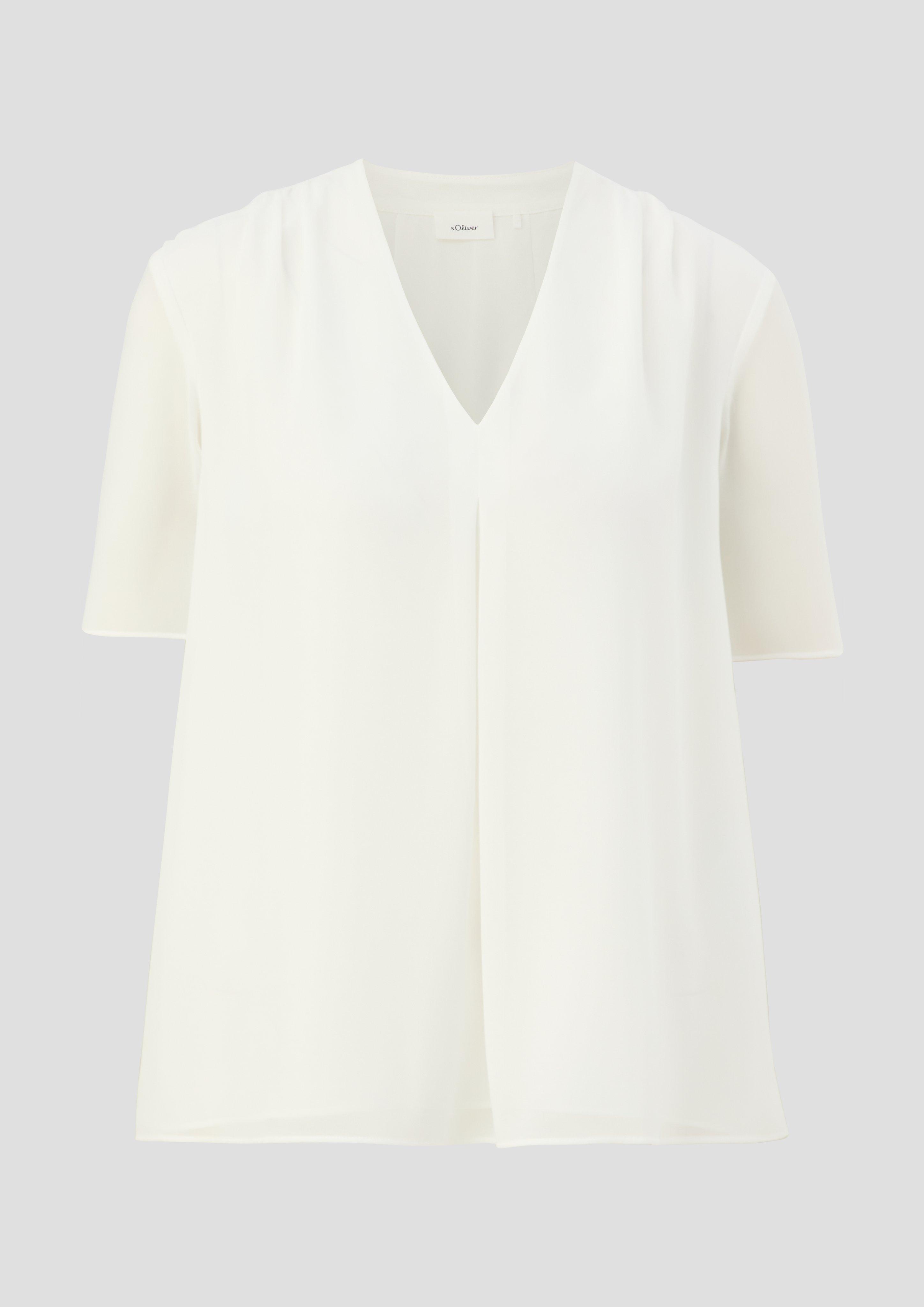 Bluse mit V-Ausschnitt  2135558-0200