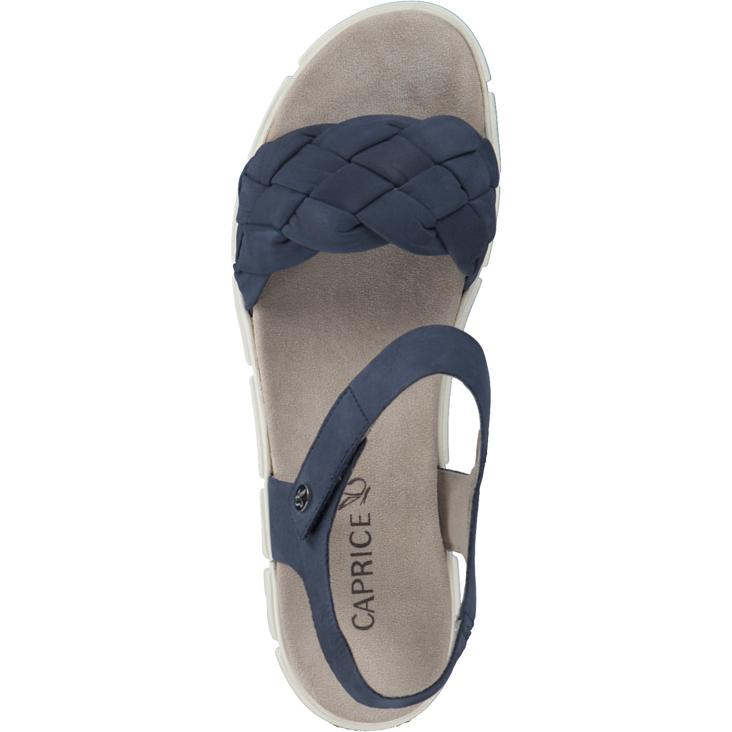 Caprice 28256, Keilsandaletten, Damen, OCEAN NUBUC