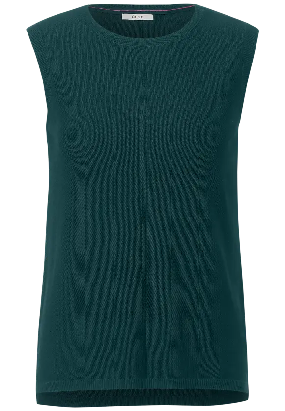CECIL Pullunder mit Strickdetails