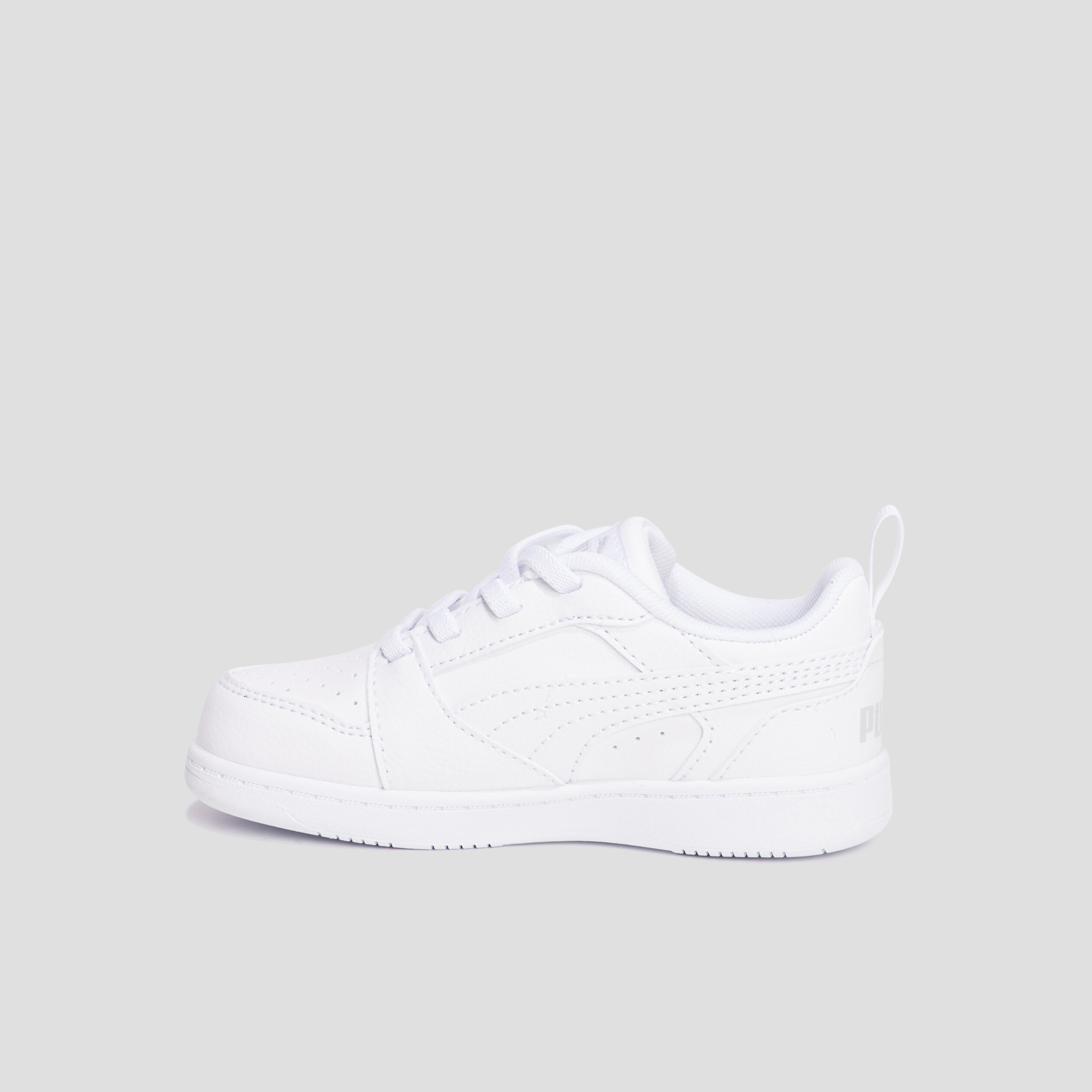 Tennis basses Puma Rebound Joy blanc fille | La Halle