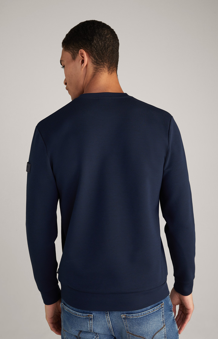 Sweatshirt Steve in Dunkelblau
