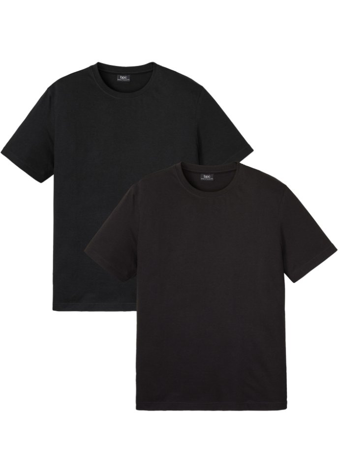 T-Shirt (2er Pack) aus Bio Baumwolle