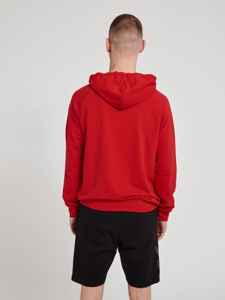 Hummel Hummel Verstellbare Taille Kapuzenpullover Raglanärmel Hmlisam Herren in BARBADOS CHERRY günstig kaufen
