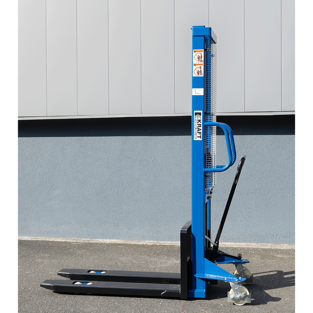 Kraft Werkzeuge Hochhubwagen 1000 kg Tragkraft 1600 mm