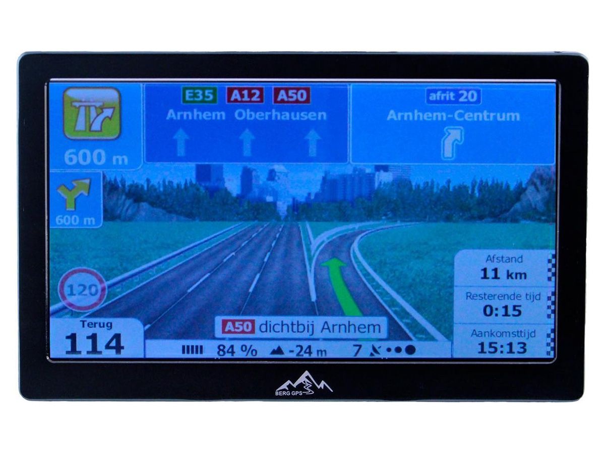 BergGPS 7-Zoll Wohnmobil Navigation