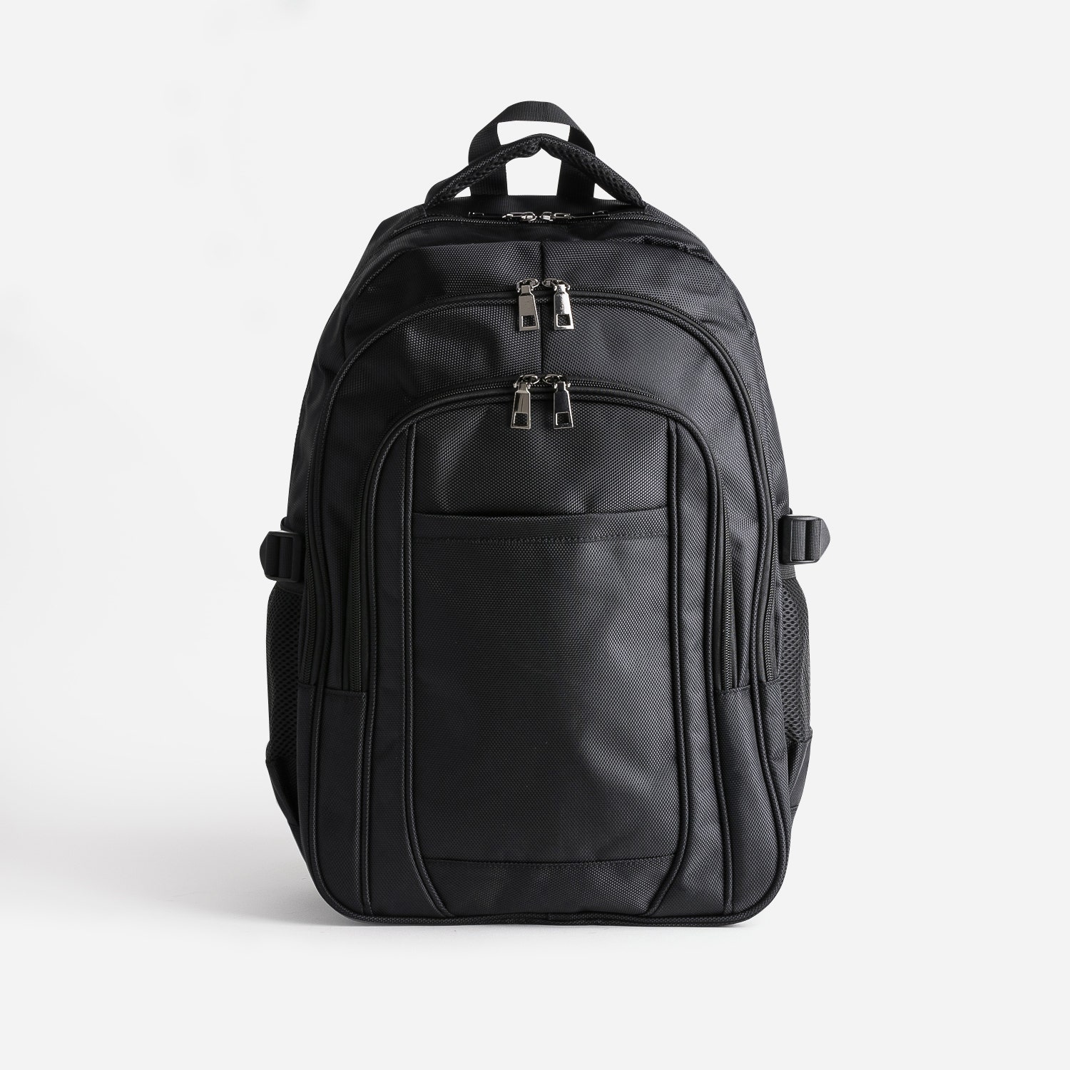 Sac à dos noir nylon reliefé