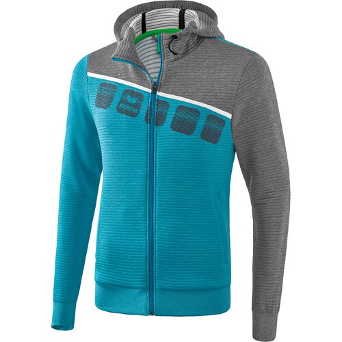 TRAININGSJACKE MIT KAPUZE 5-C