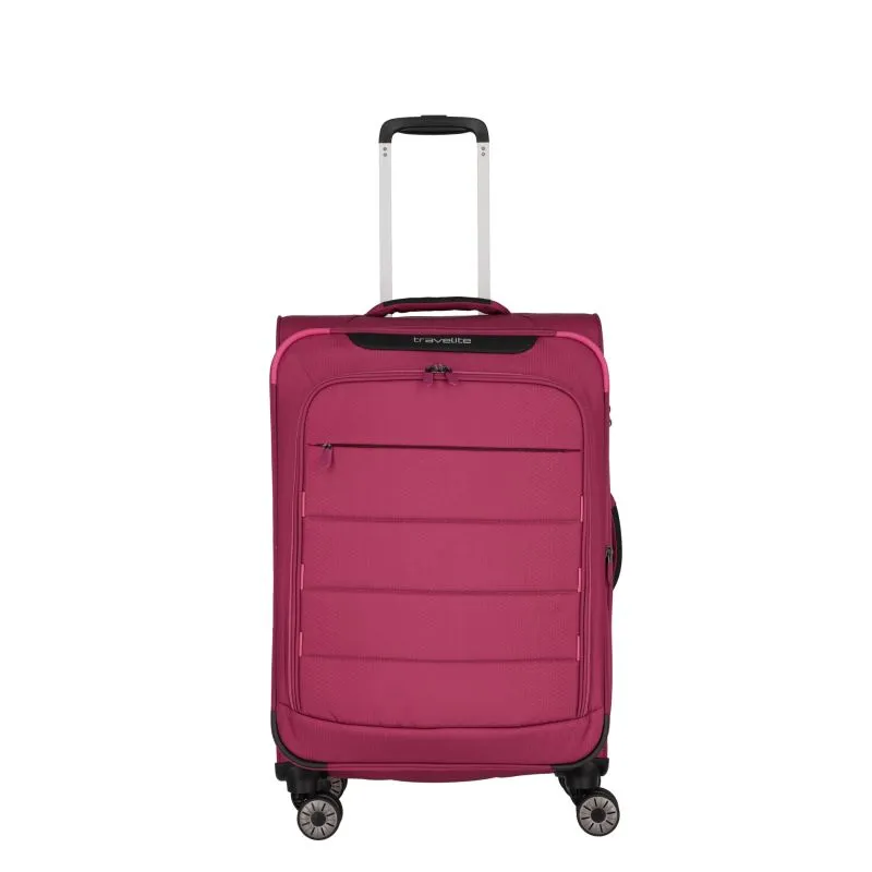 Travelite SKAII Trolley 4 Rollen M - Abendrot