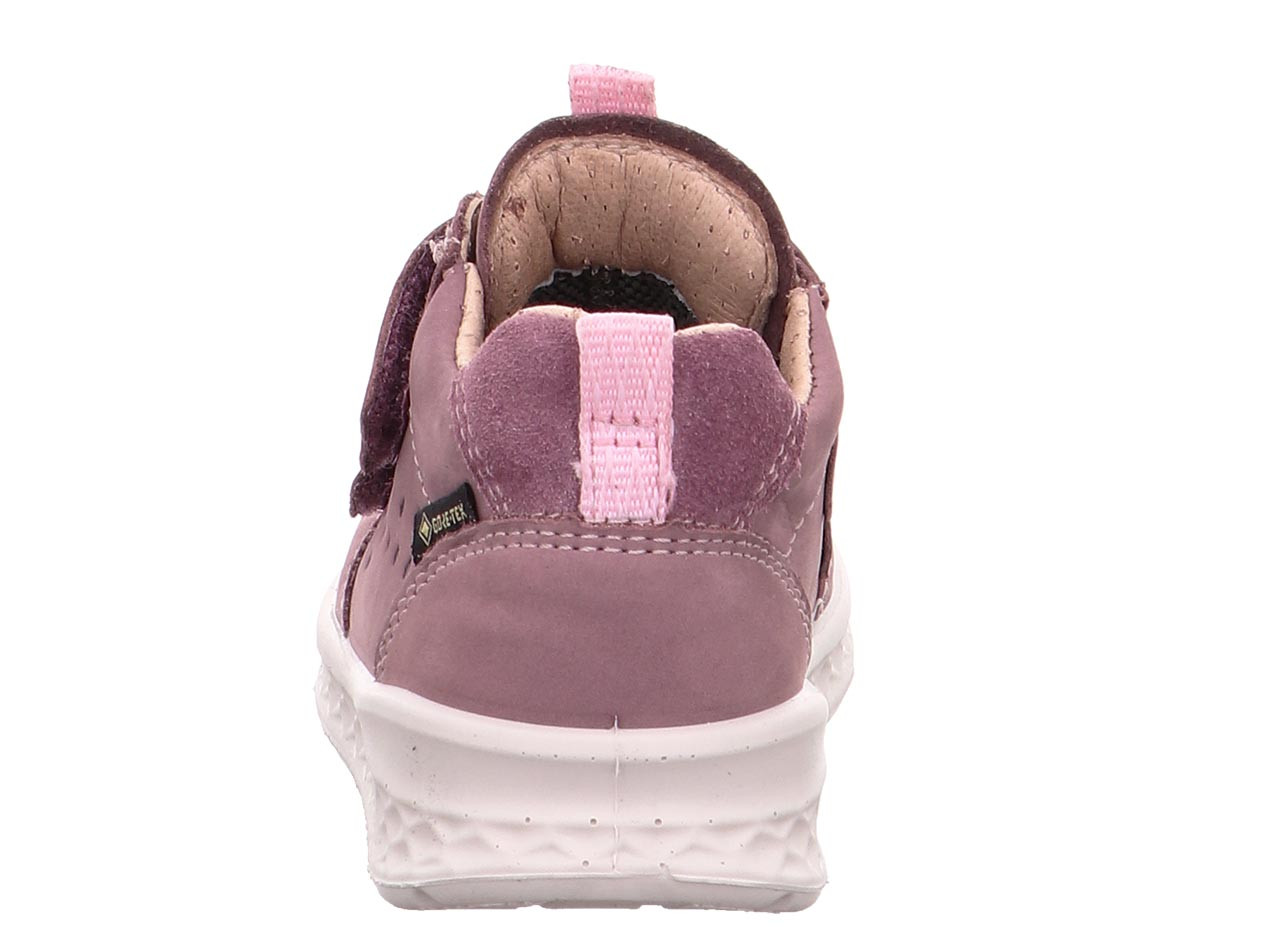 BREEZE - Lila/Rosa Sneaker low mit Klettverschluss