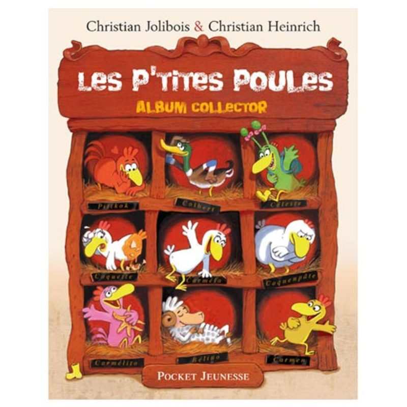 Livre Les p'tites poules - Pocket Jeunesse