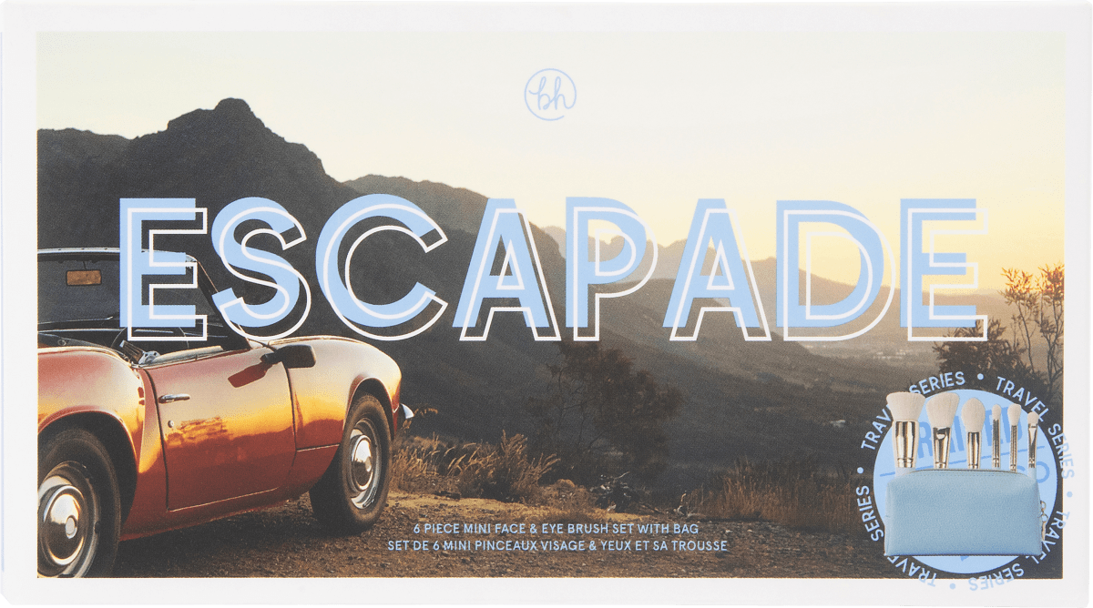 Pinselset Travel Series Escapade 6tlg mit Tasche, 1 St