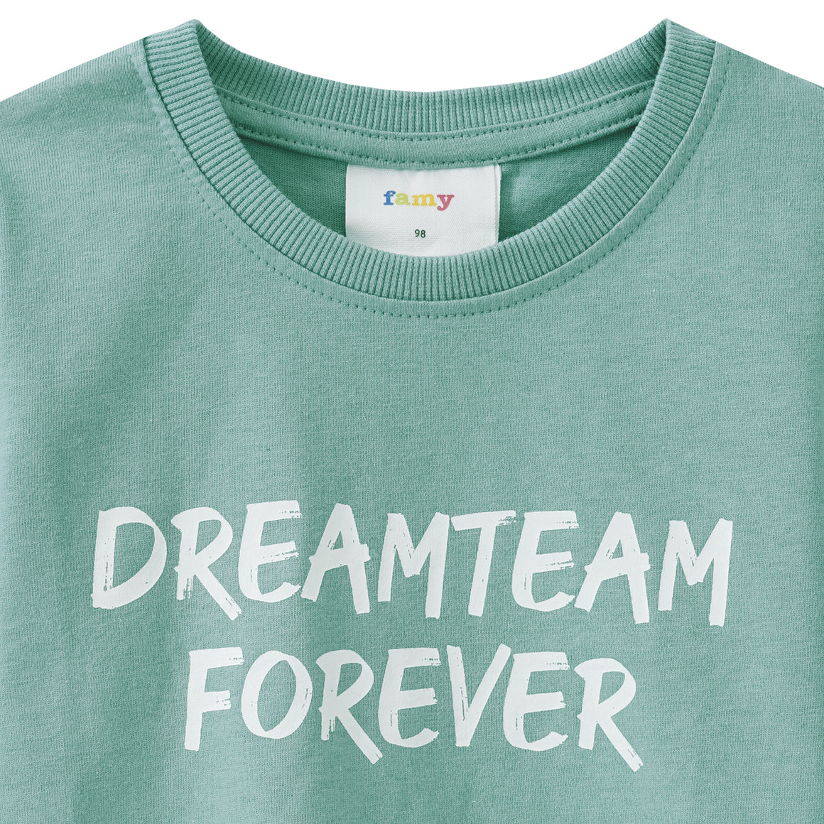 Kinder Langarmshirt mit Message-Prnt