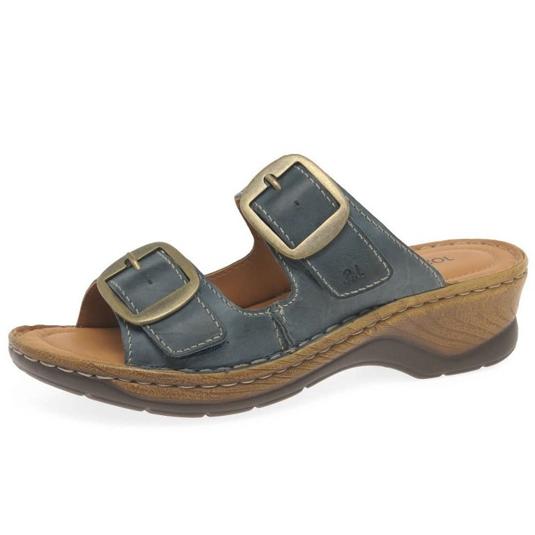 JOSEF SEIBEL Klassische Sandalen blau