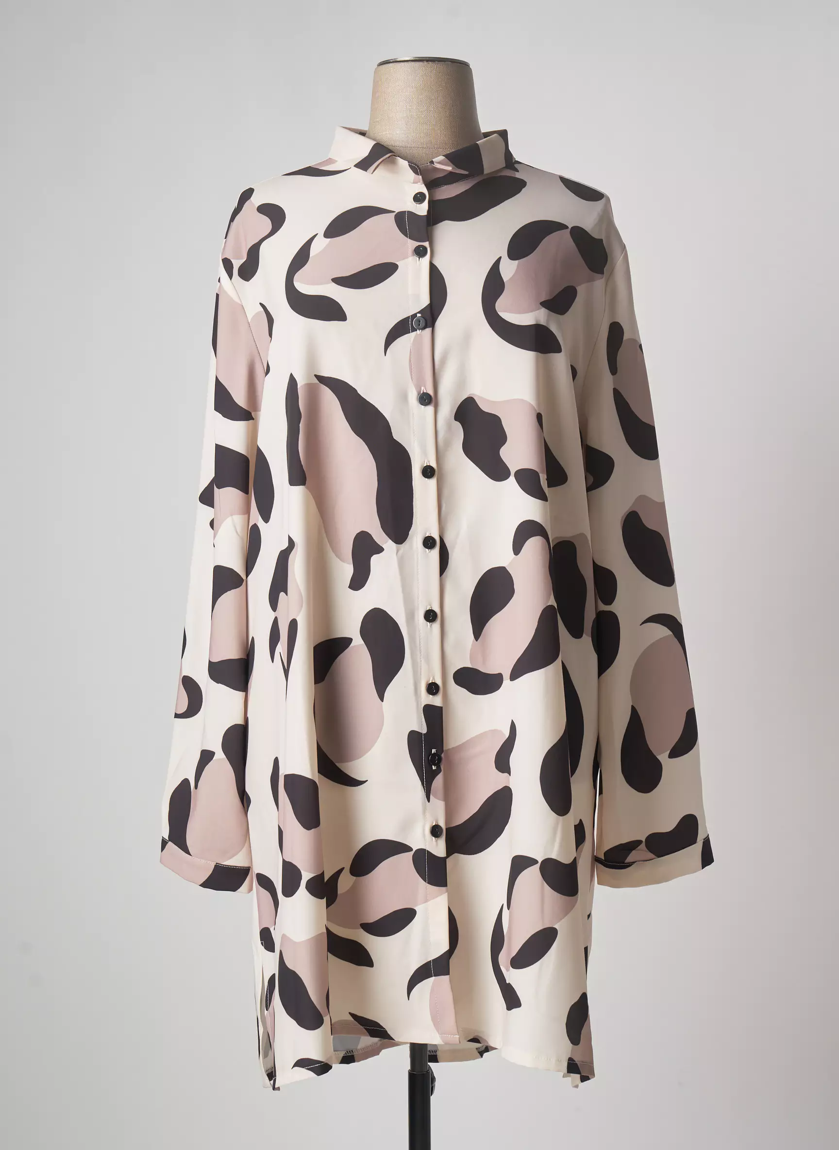An Ii Vito Robes Mi Longues Femme couleur beige