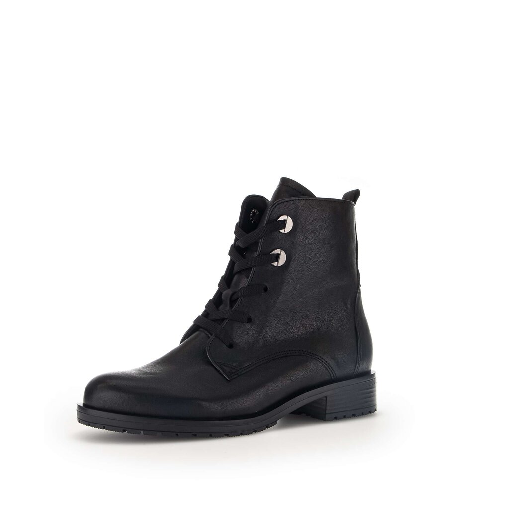 Gabor comfort Schnürstiefelette schwarz