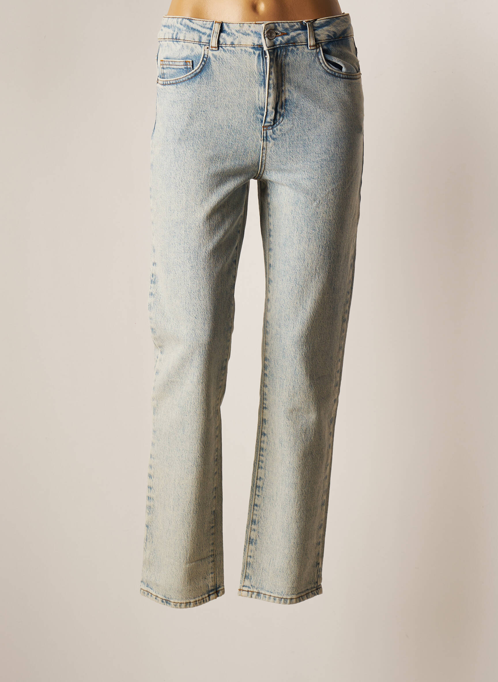 Vero Moda Jeans Coupe Droite Femme couleur bleu