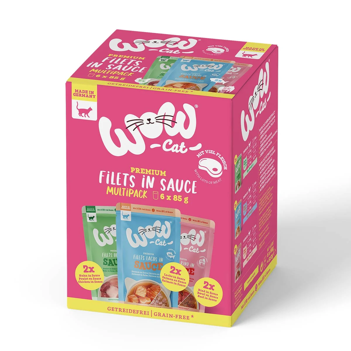 WOW CAT Sauce MULTIPACK 6x85g günstig kaufen