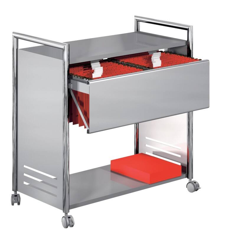 Kerkmann Hängemappenwagen TEC-ART 3029 Grau 435 x 850 x 820 mm