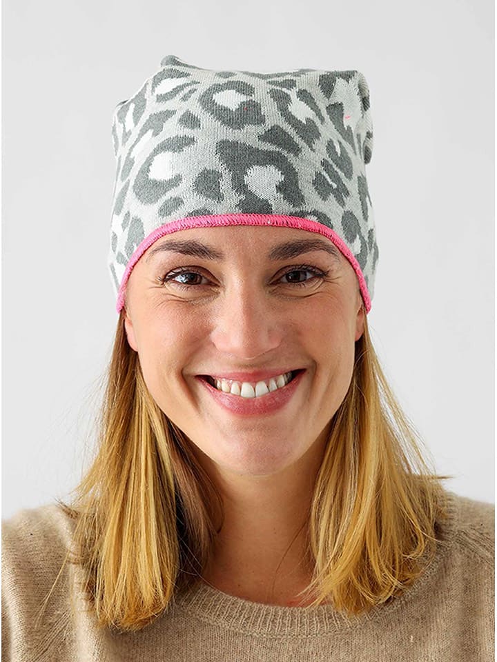 Zwillingsherz Beanie in Grau günstig kaufen onesize
